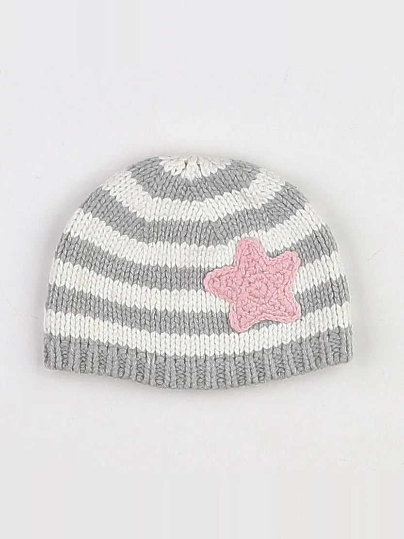 Esprit - bonnet blanc, gris - 3 mois