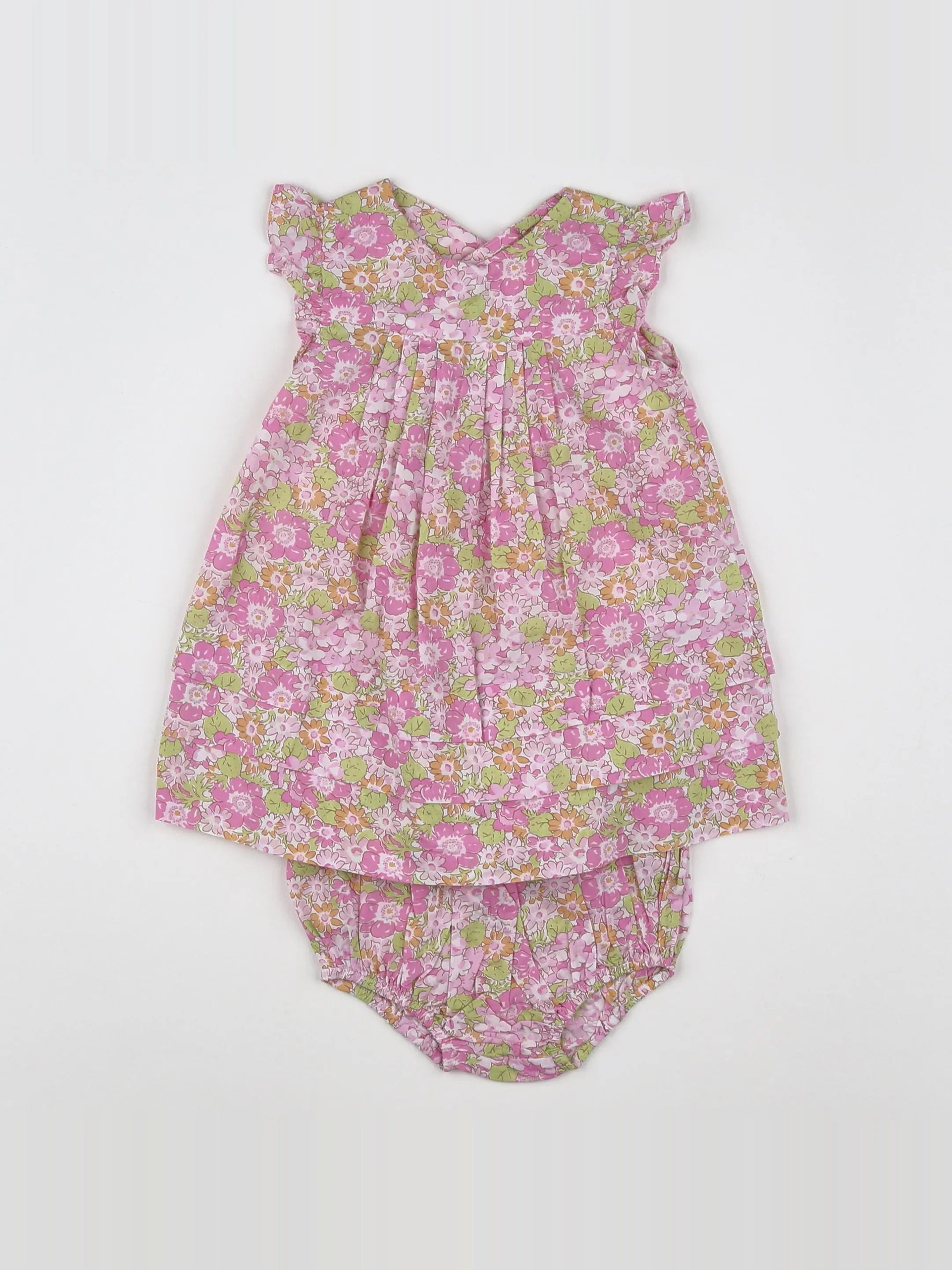 Jacadi - robe liberty - 6 mois