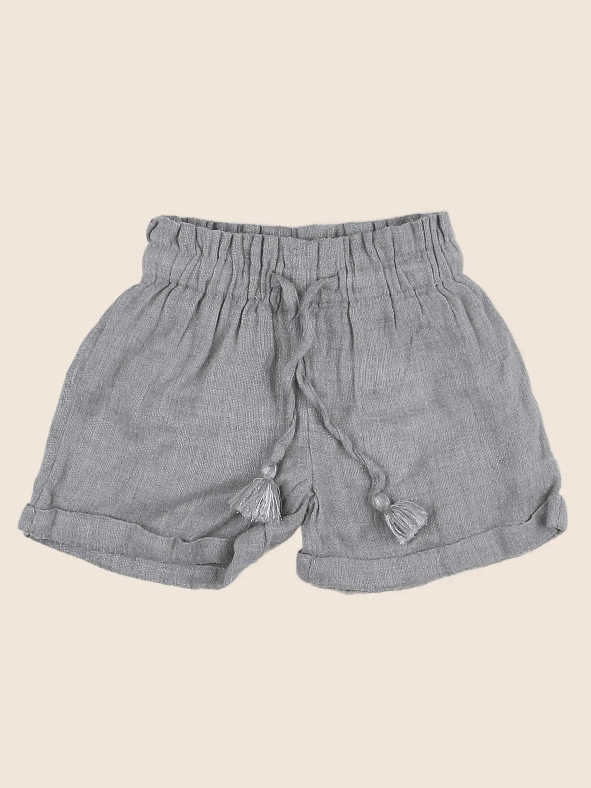 Eden & Victor - short gris - 12 mois