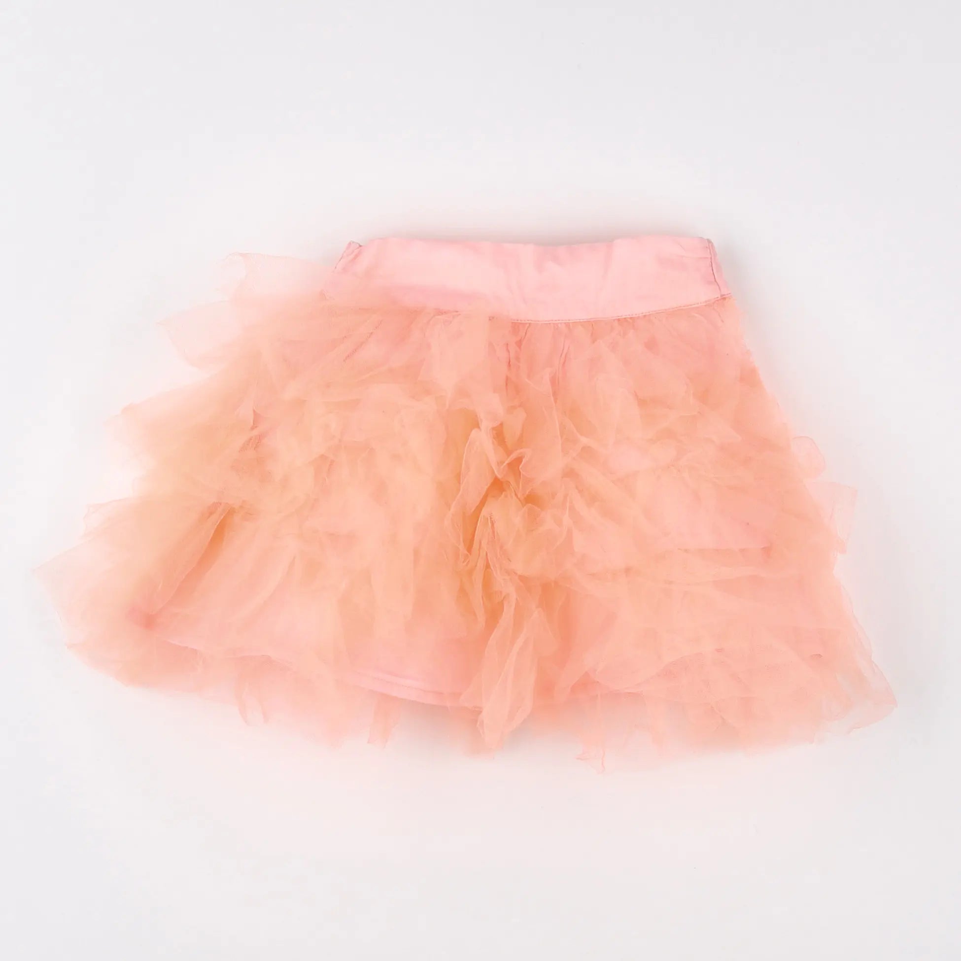 Vertbaudet - jupe orange - 12 mois