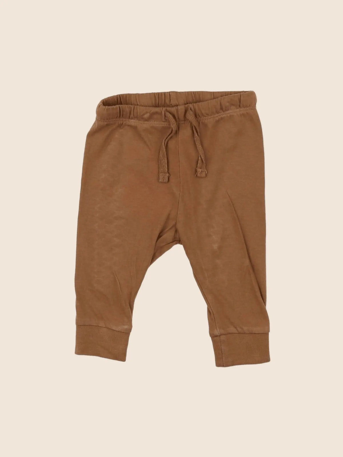 H&M - legging marron - 3 mois