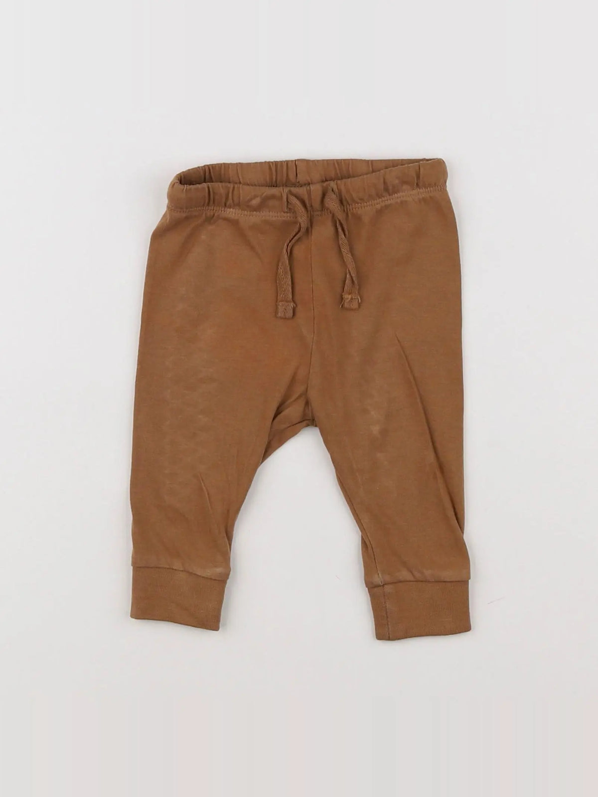 H&M - legging marron - 3 mois