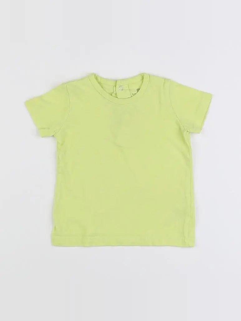 La Redoute - tee-shirt jaune - 6 mois