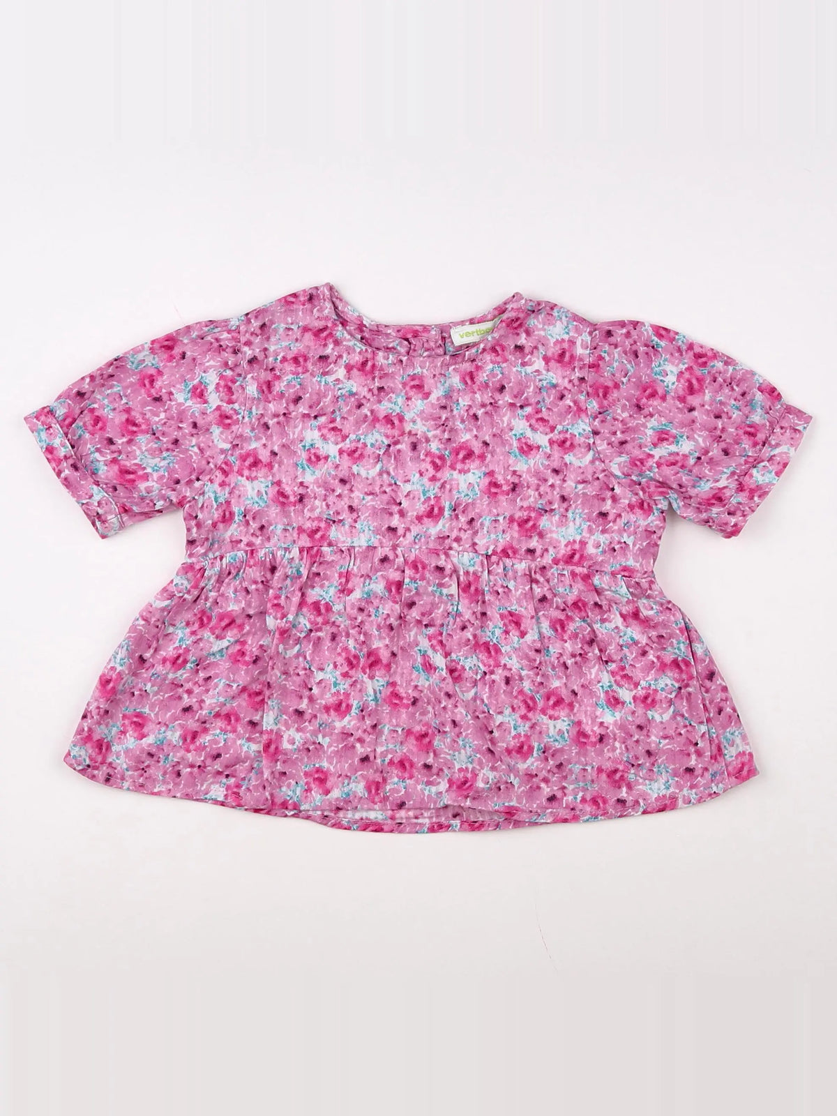 Vertbaudet - blouse multicolore - 2 ans
