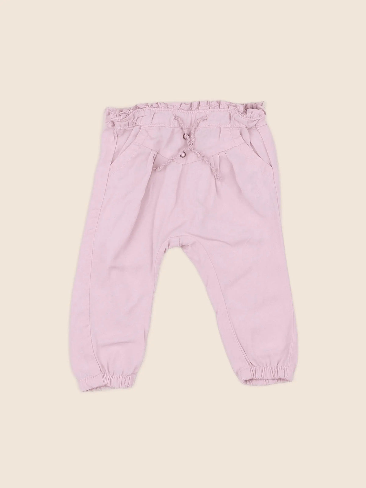 Tape à l'oeil - pantalon rose - 12 mois