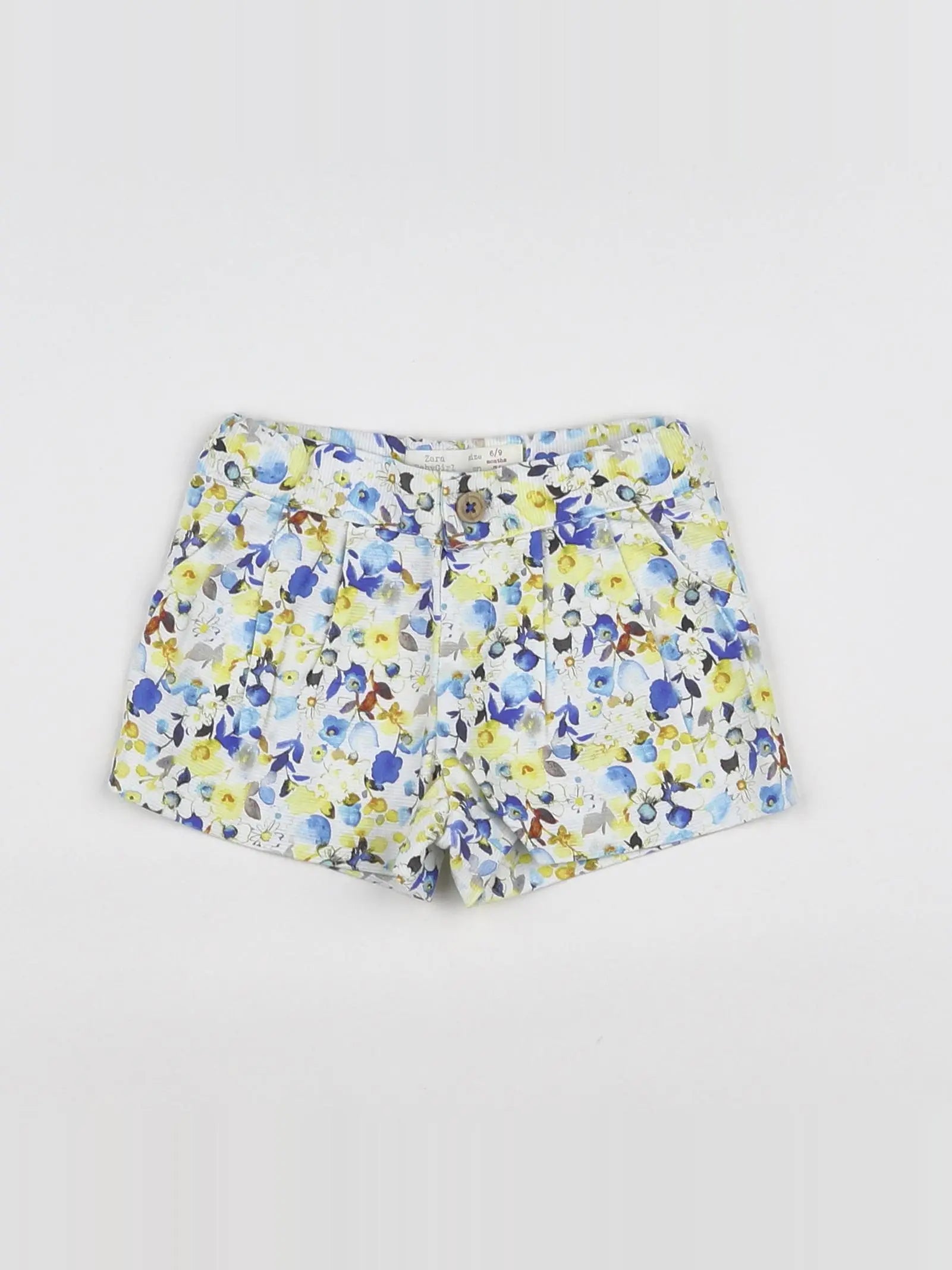 Zara - short multicolore - 6/9 mois