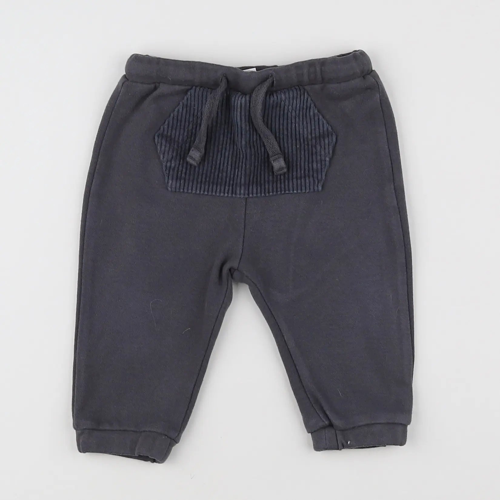 Vertbaudet - jogging taupe - 6 mois