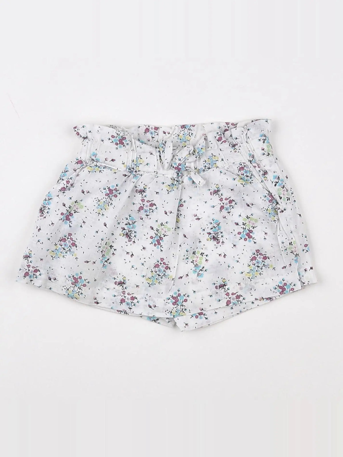 Vertbaudet - short blanc - 9 mois