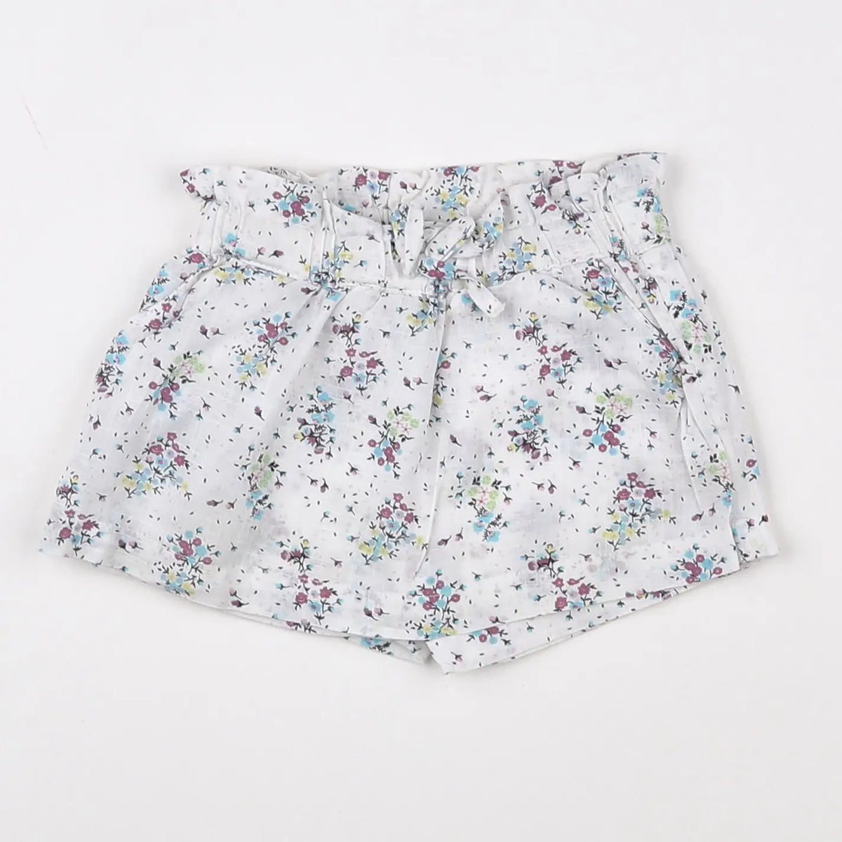 Vertbaudet - short blanc - 9 mois