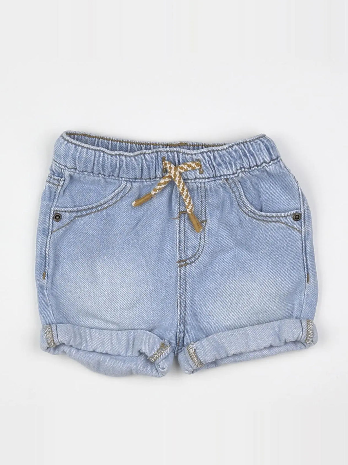 Vertbaudet - short bleu - 12 mois