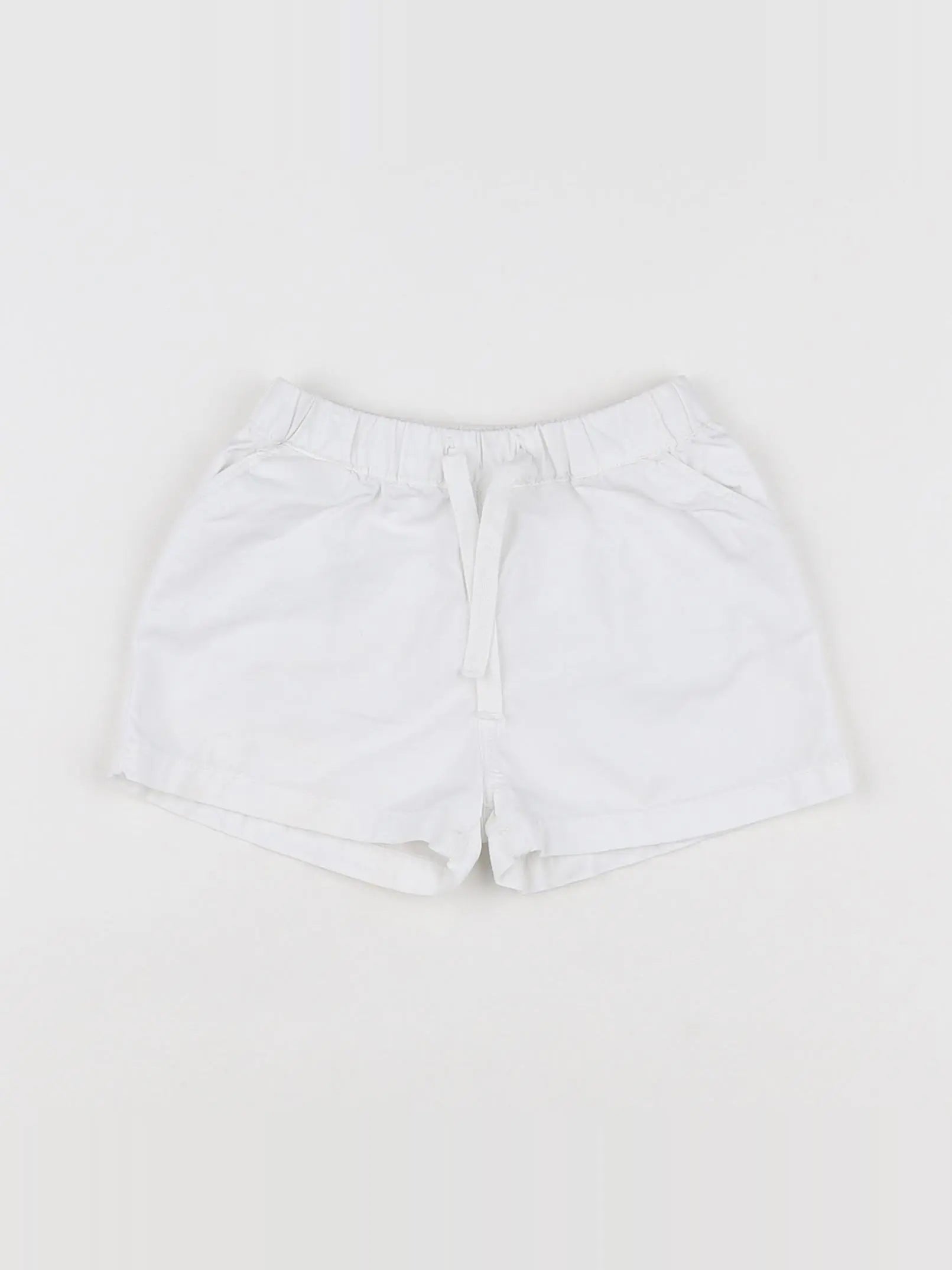 Petit Bateau - short blanc - 12 mois