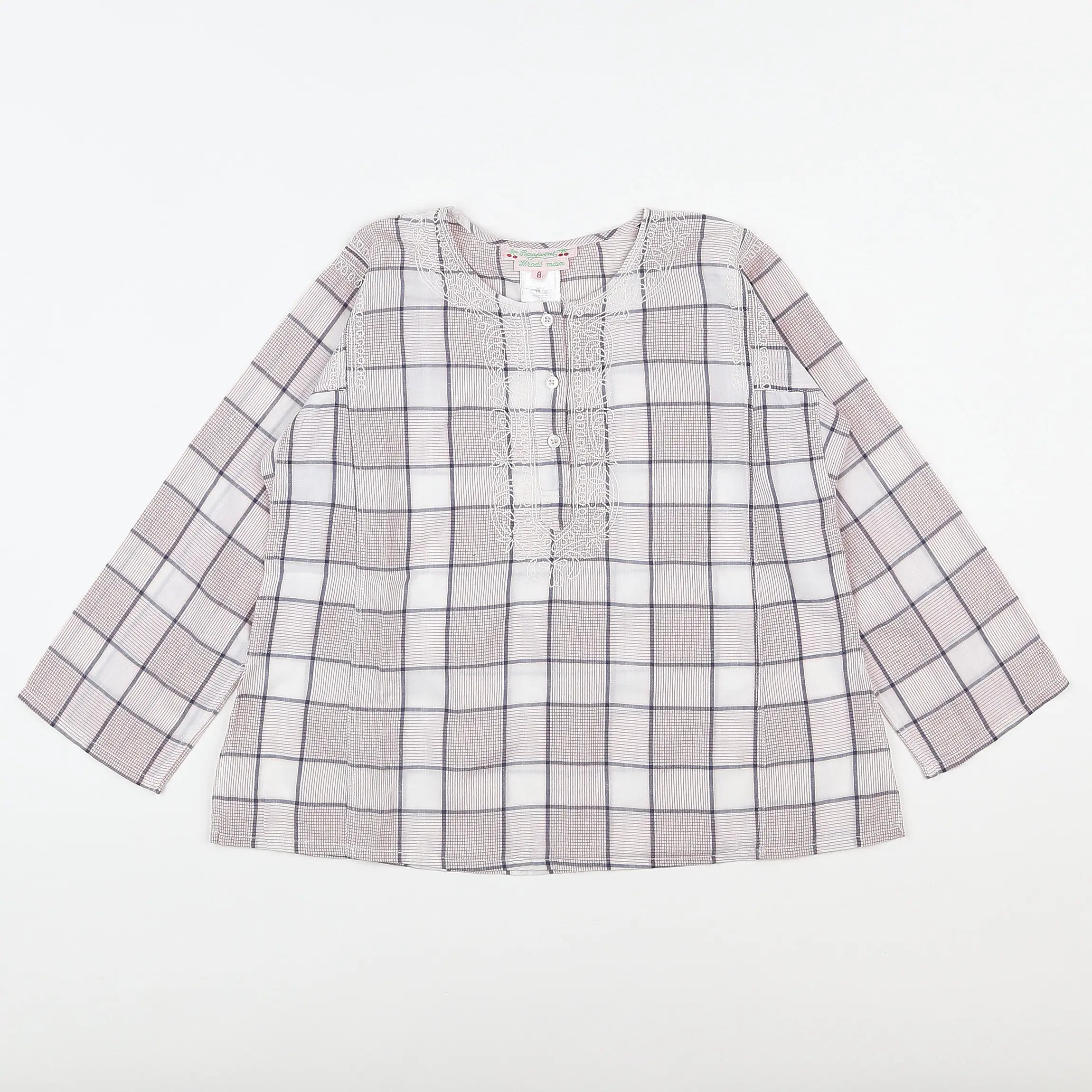 Bonpoint - blouse multicolore - 8 ans