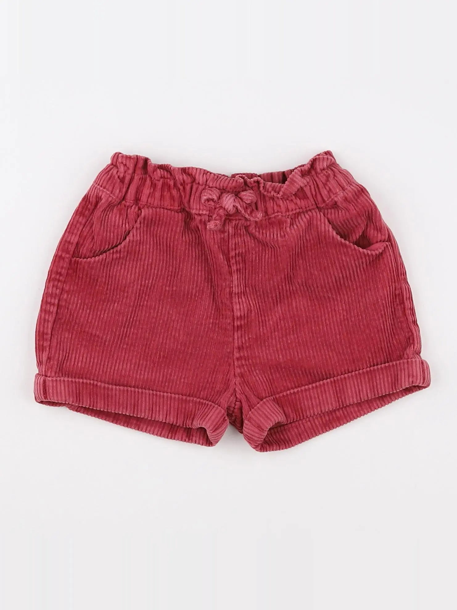 Vertbaudet - short rose - 18 mois