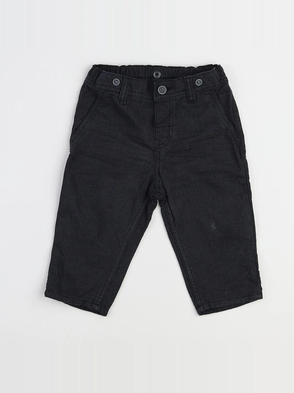 H&M - pantalon gris - 9 mois