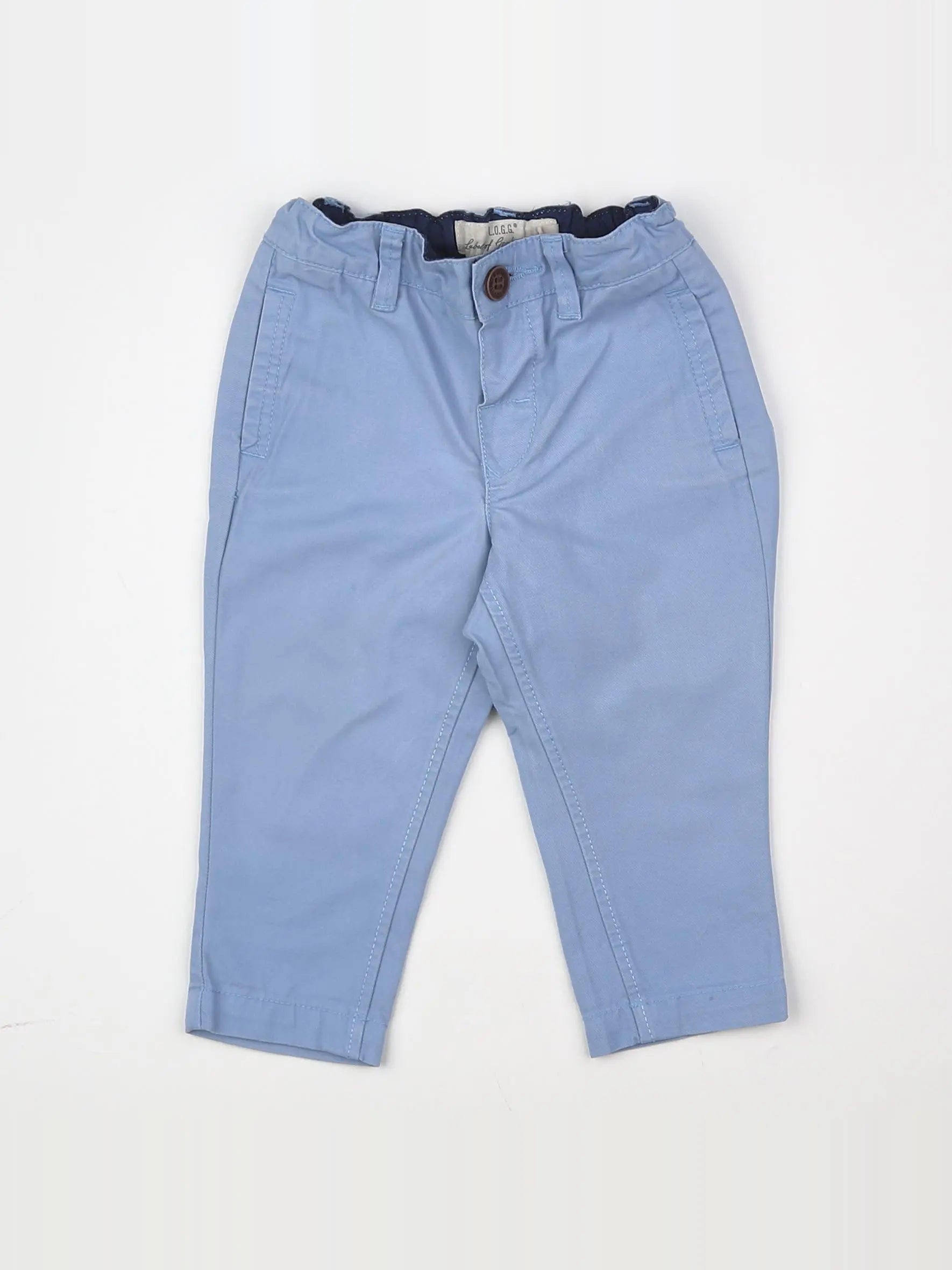 H&M - pantalon bleu - 3/6 mois