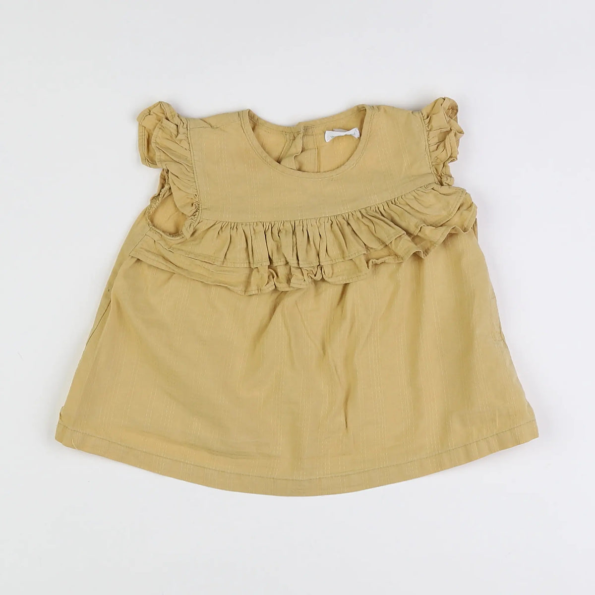 Vertbaudet - blouse jaune - 18 mois