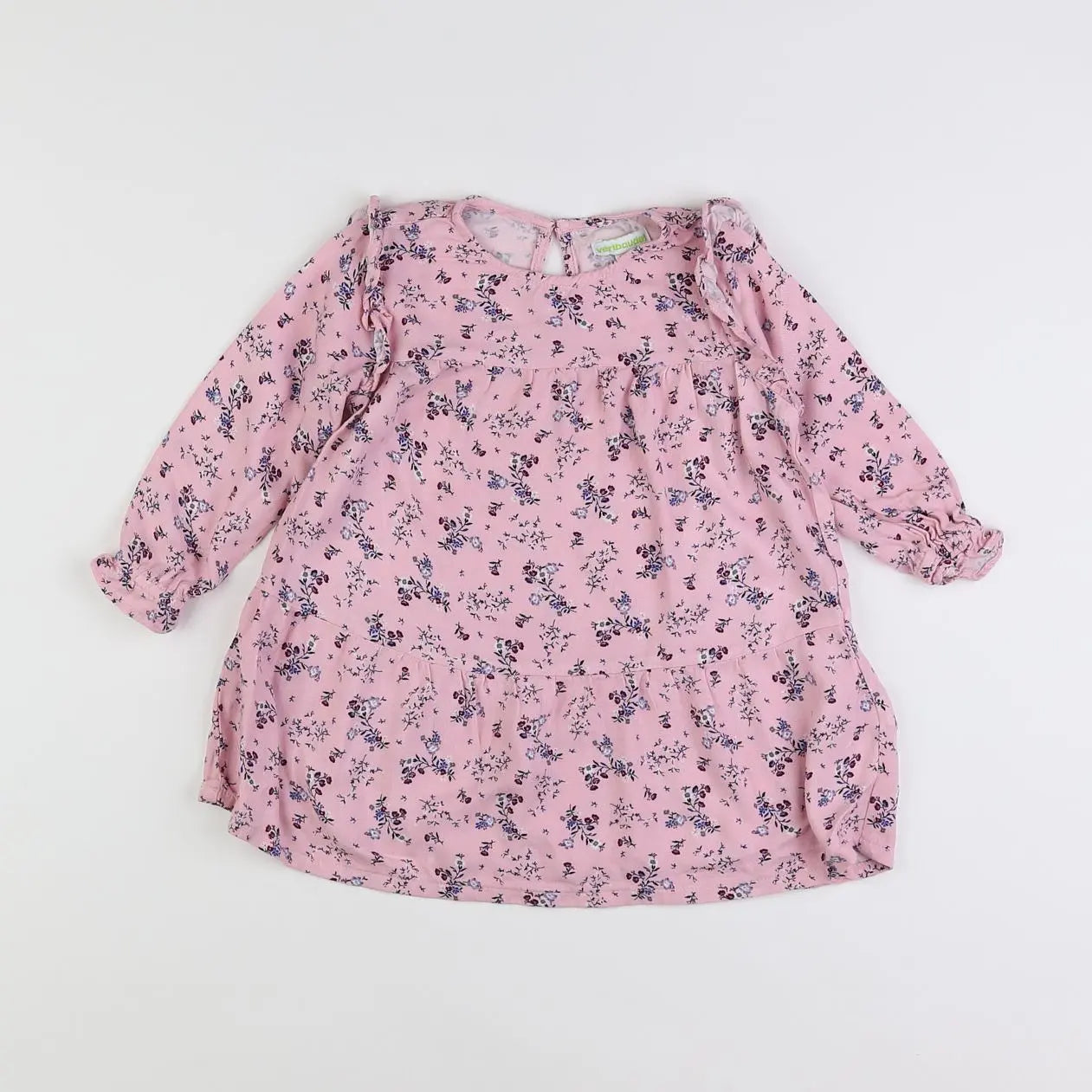 Vertbaudet - robe rose - 2 ans