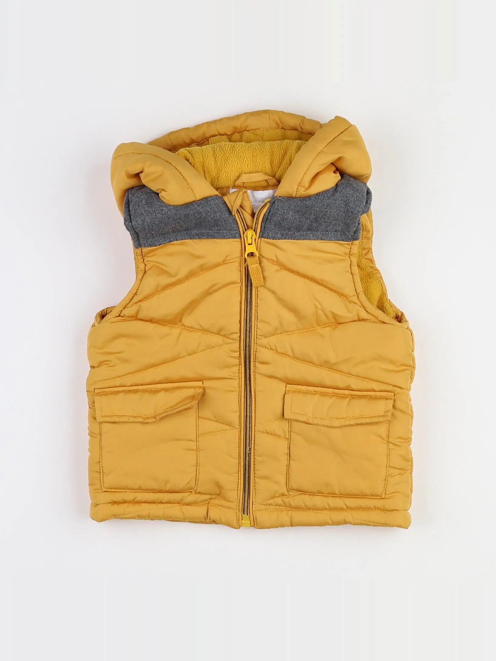 Cadet Rousselle - doudoune jaune - 12 mois