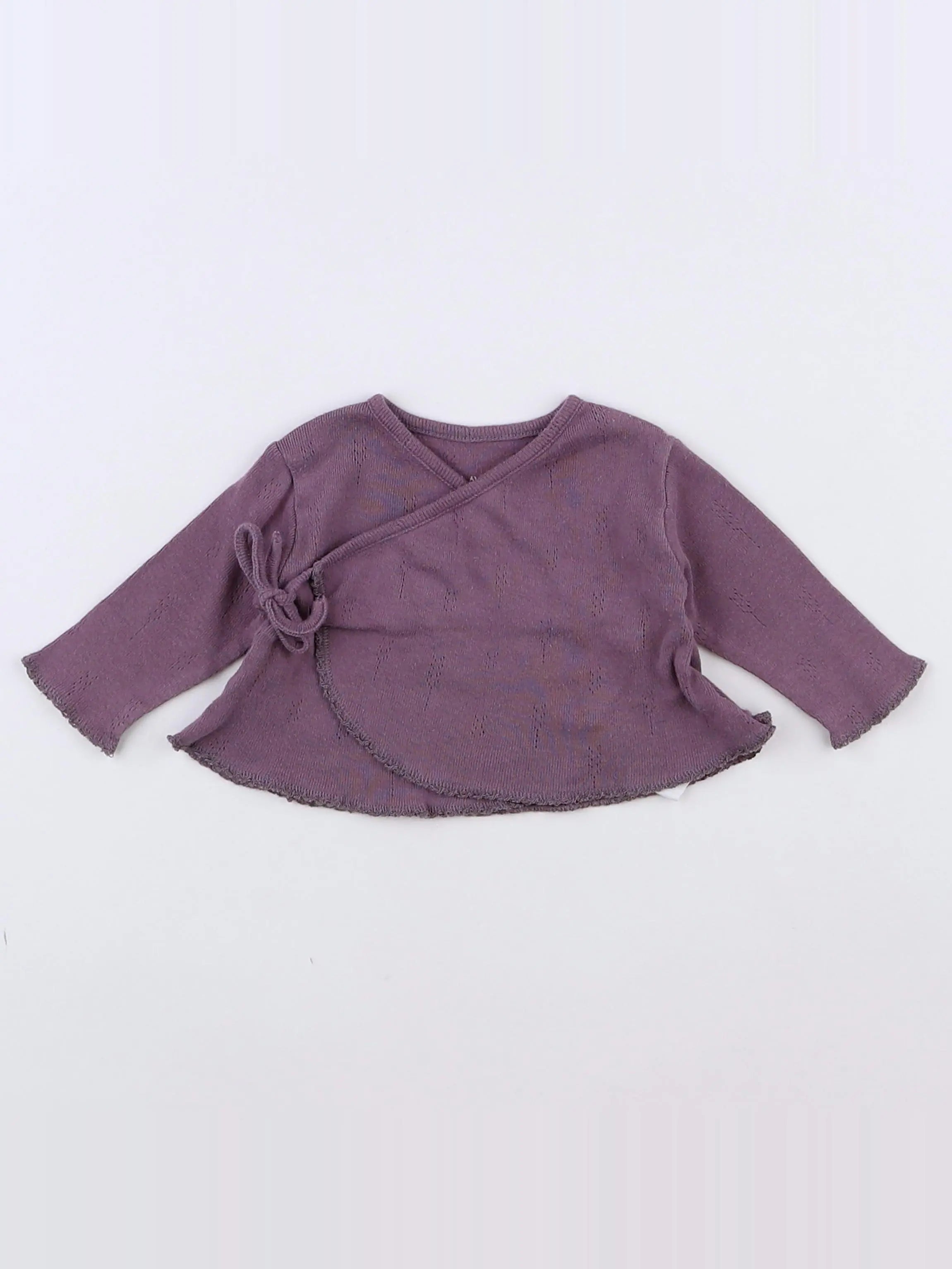 Play Up - tee-shirt violet - 0 mois