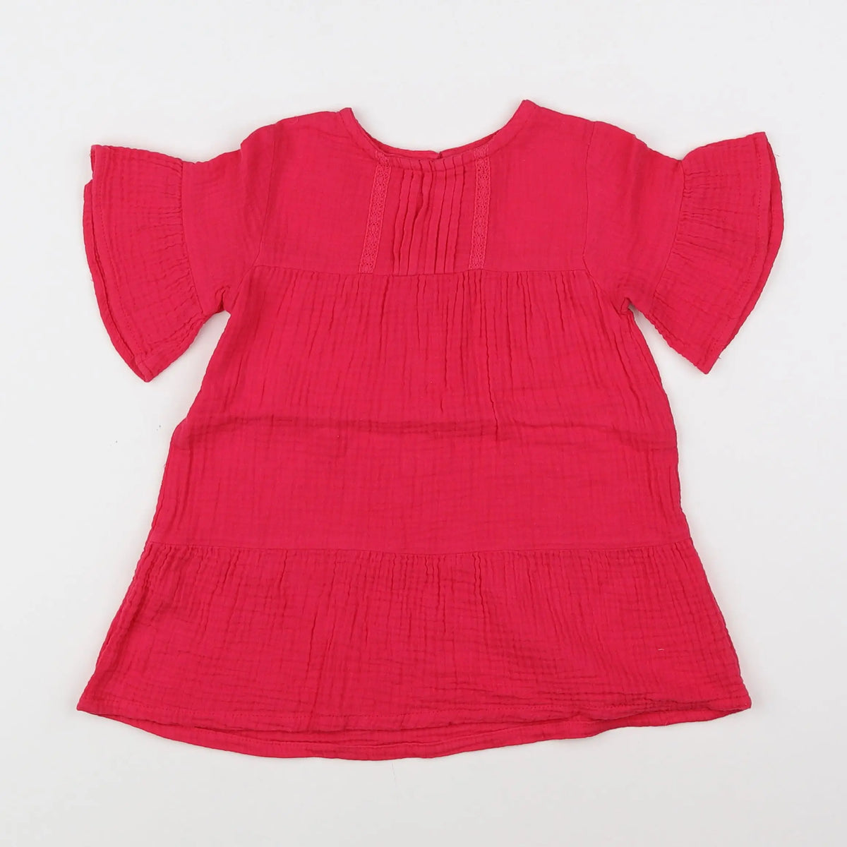 Vertbaudet - robe rose - 2 ans