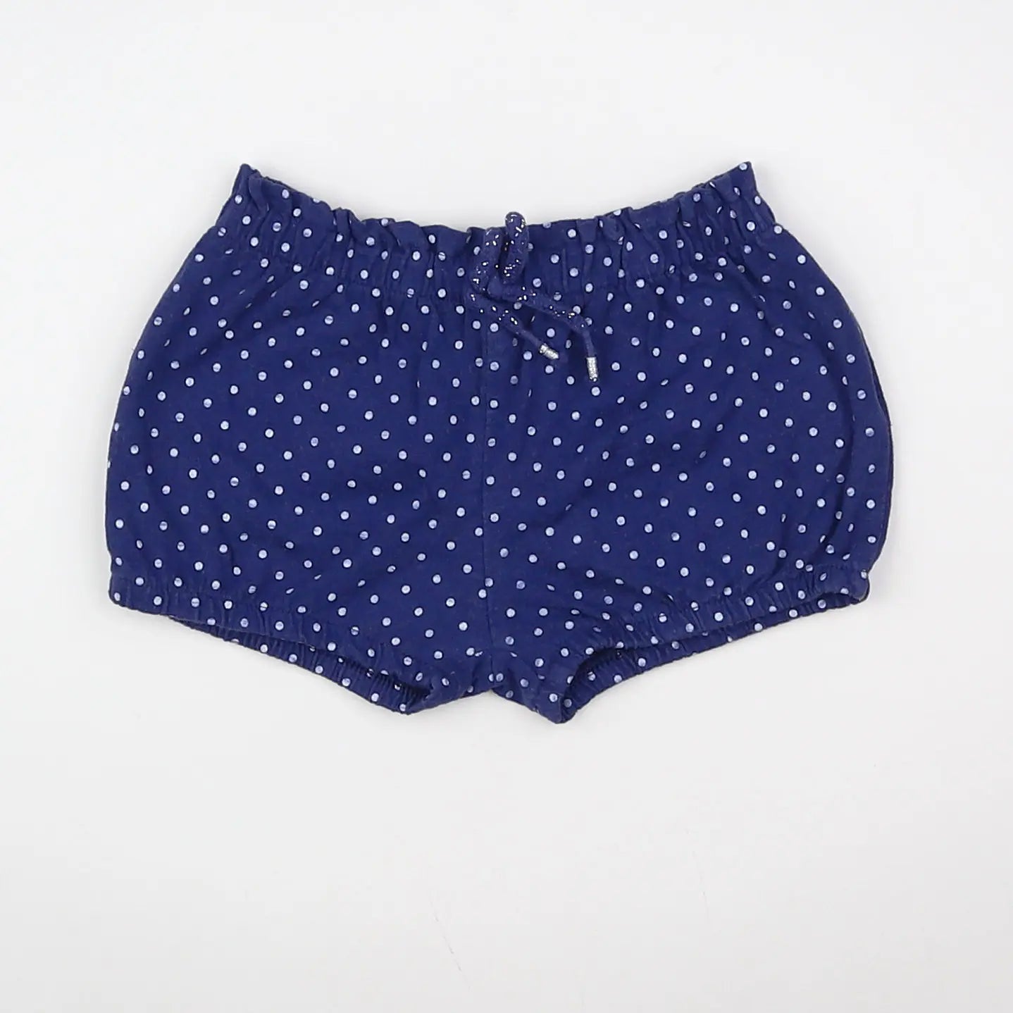 Vertbaudet - short bleu, blanc - 12 mois