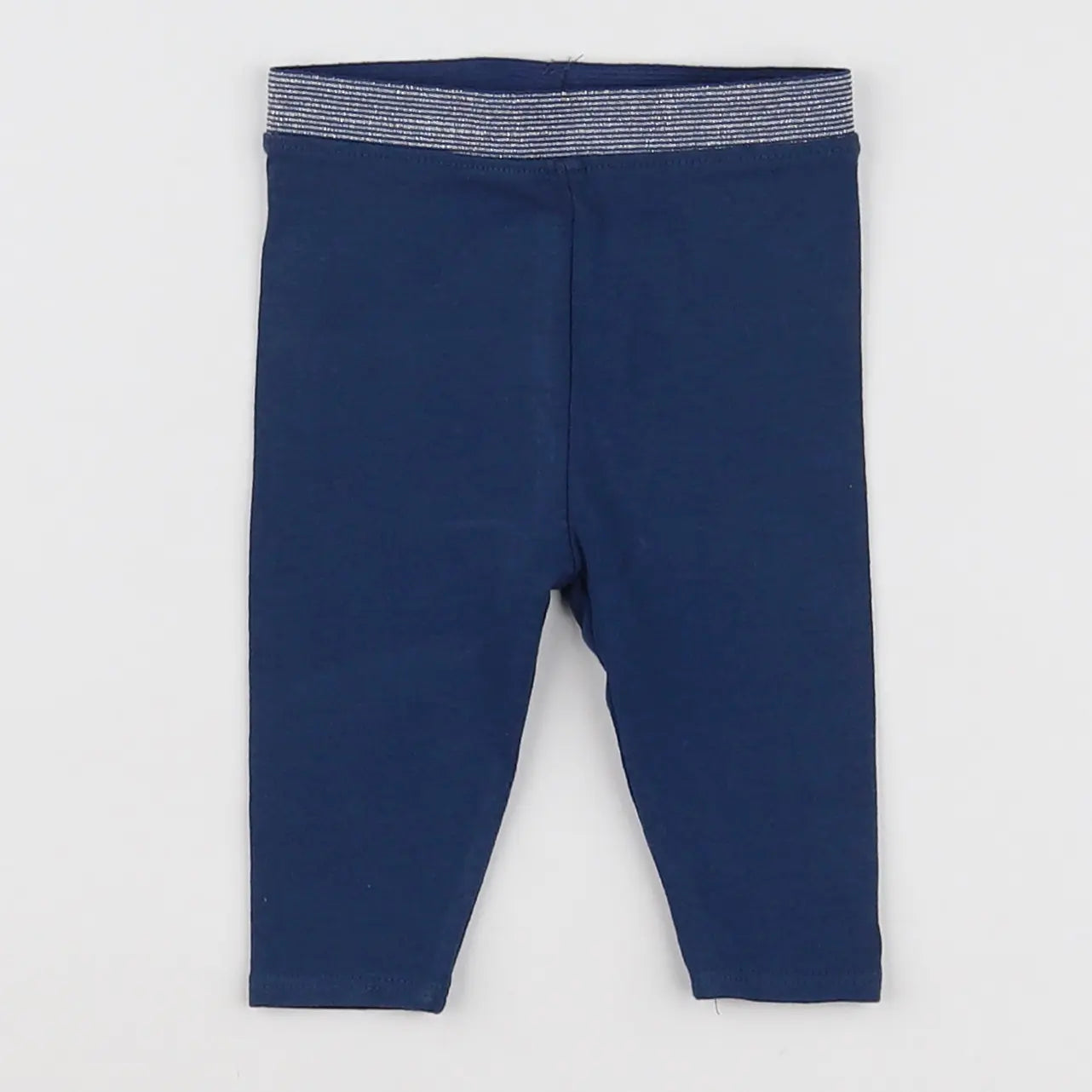 Vertbaudet - legging bleu - 3 mois