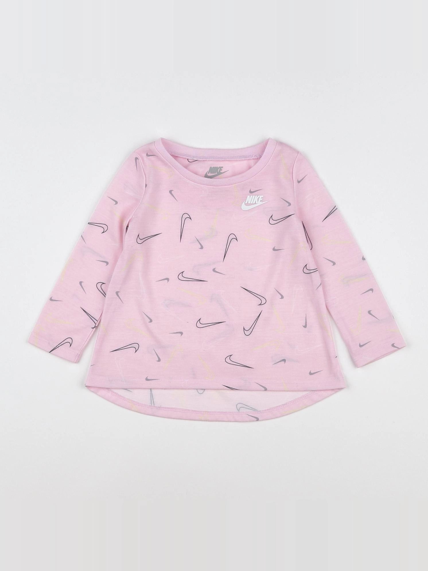 Nike - tee-shirt rose - 18 mois