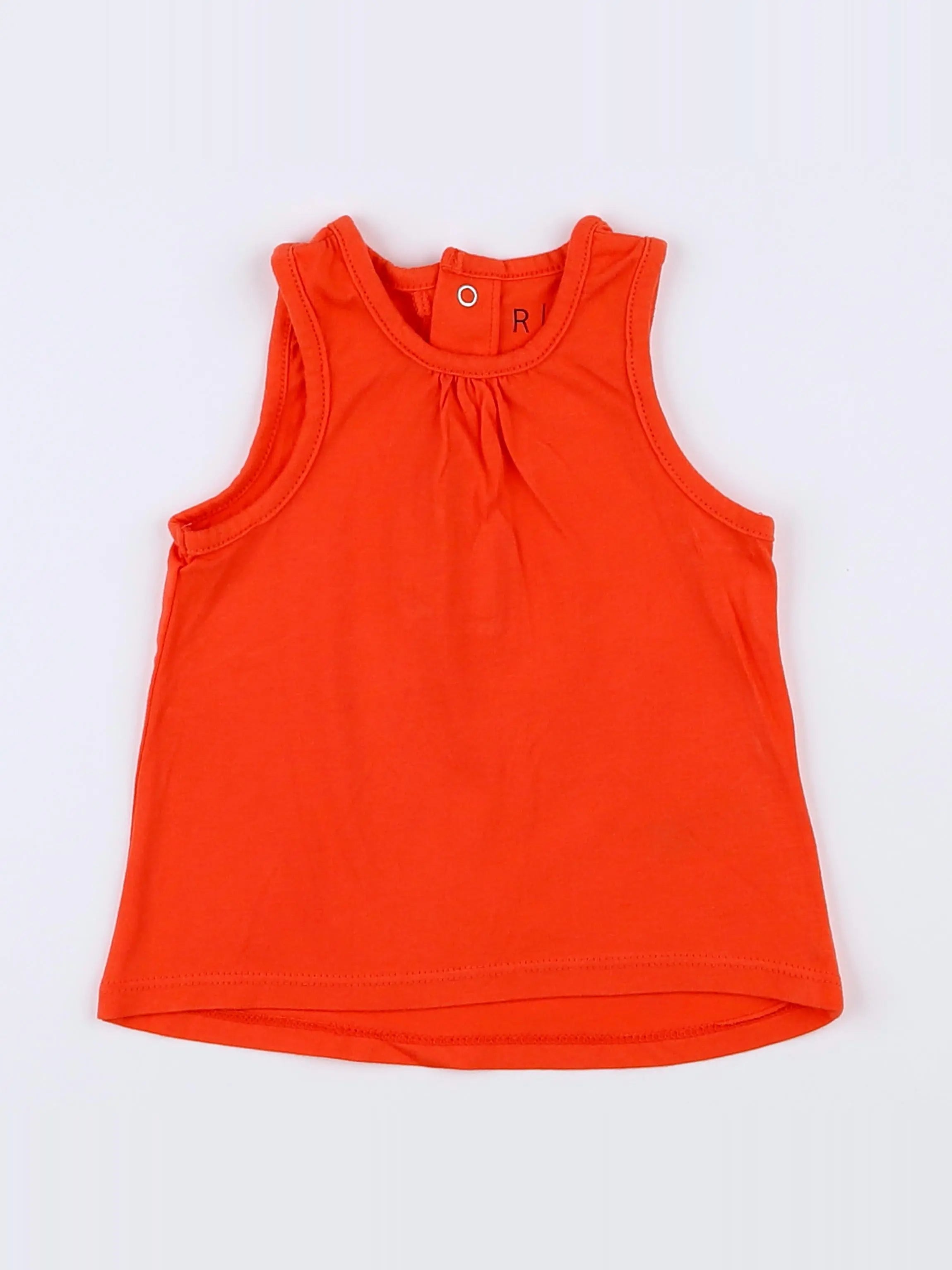 La Redoute - débardeur orange - 6 mois