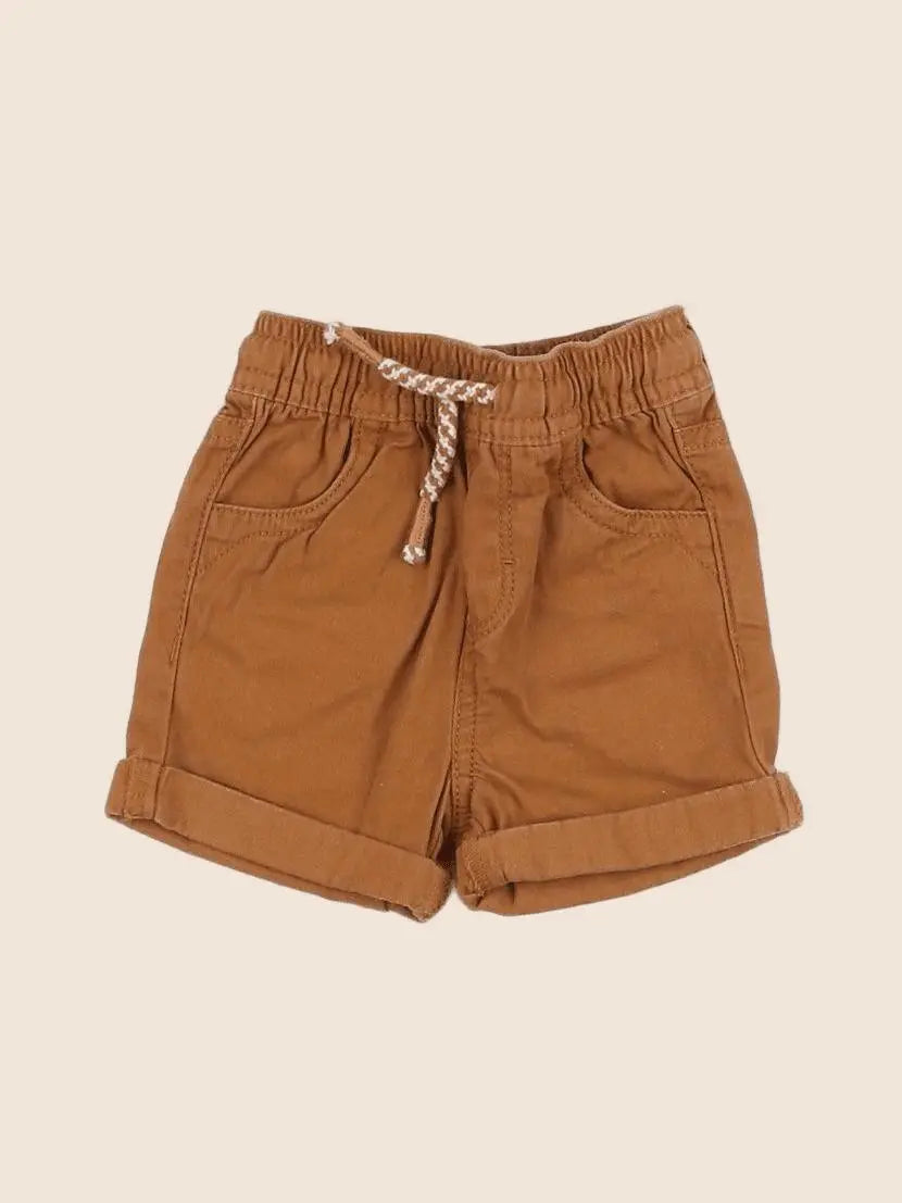 Vertbaudet - short marron - 3 mois