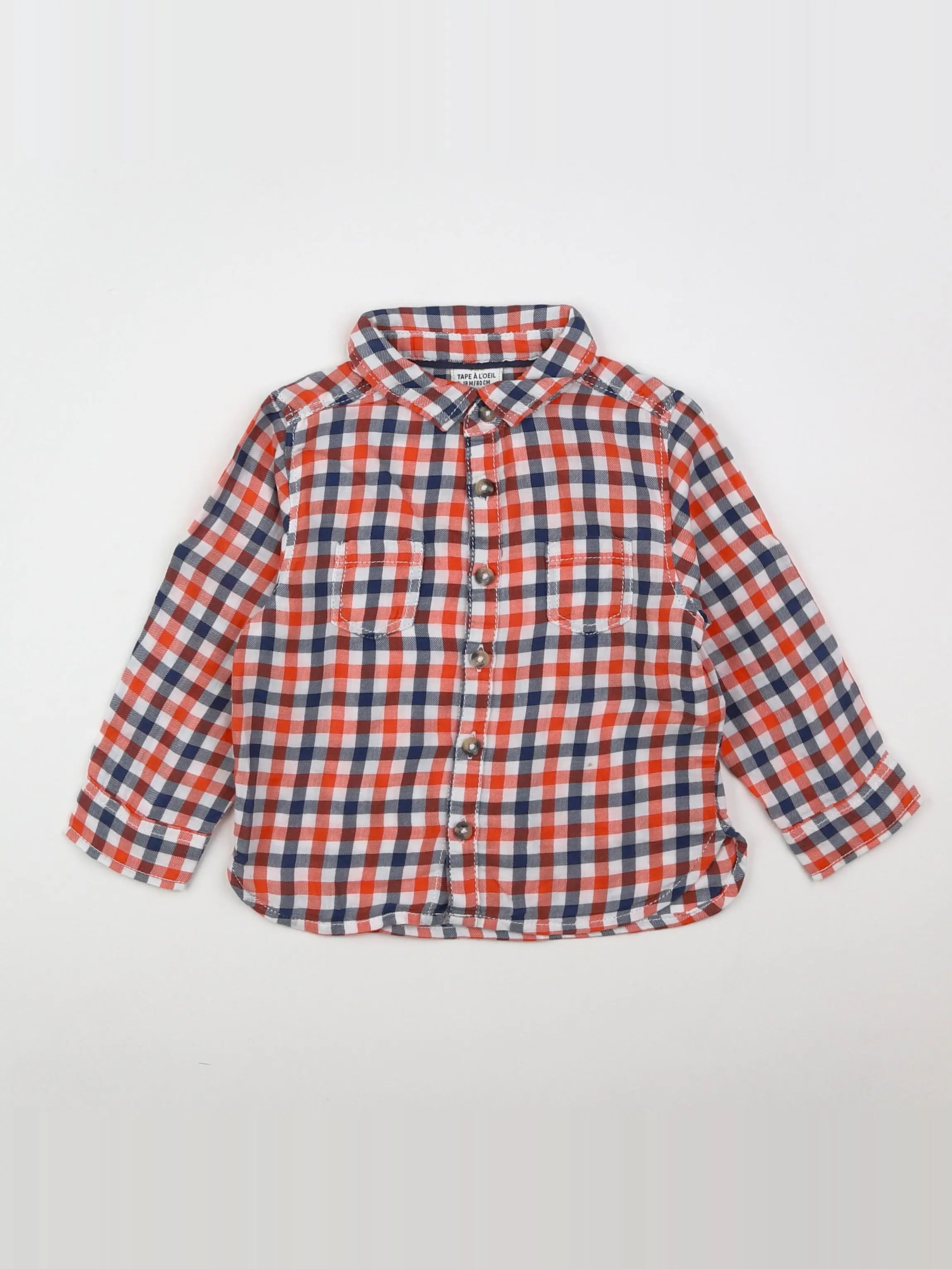 Tape à l'oeil - chemise multicolore - 18 mois