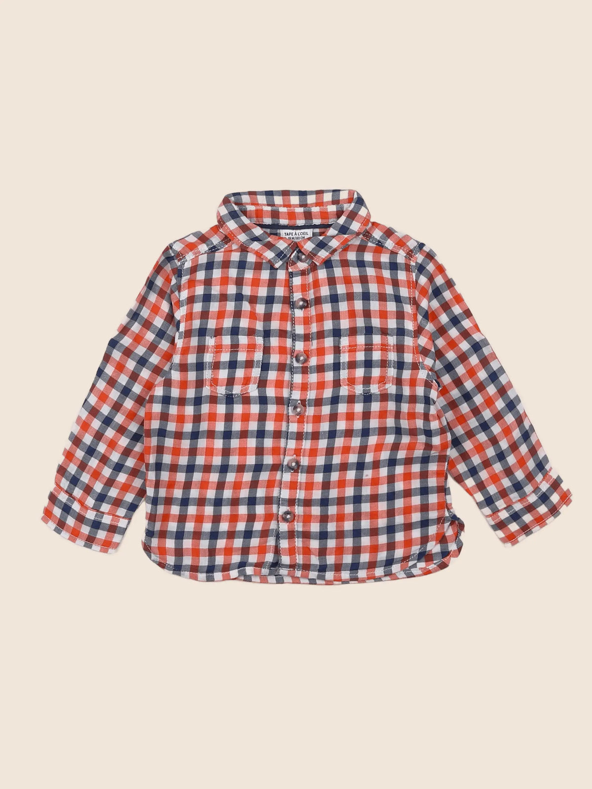 Tape à l'oeil - chemise multicolore - 18 mois
