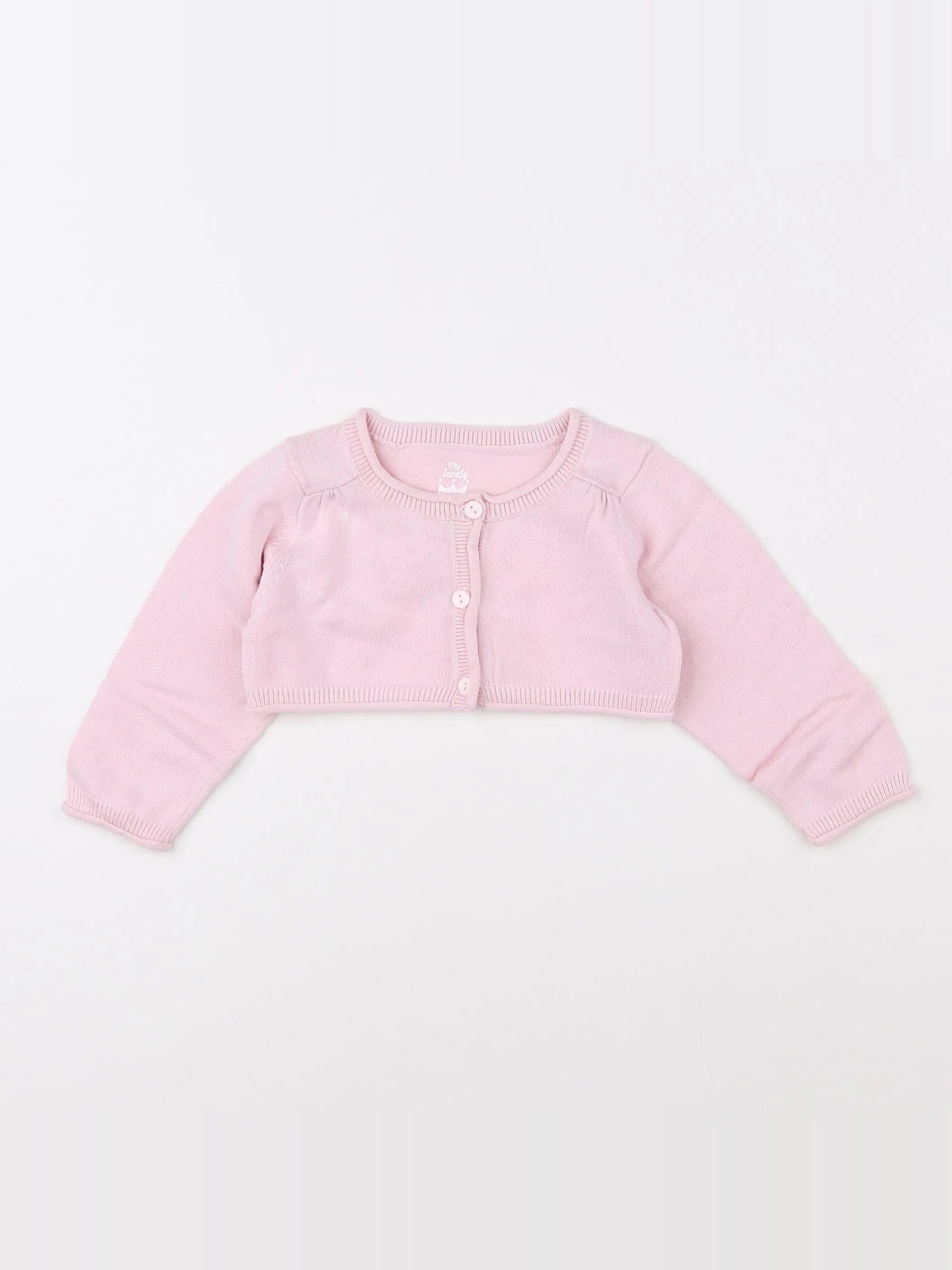 Tape à l'oeil - gilet rose - 9 mois