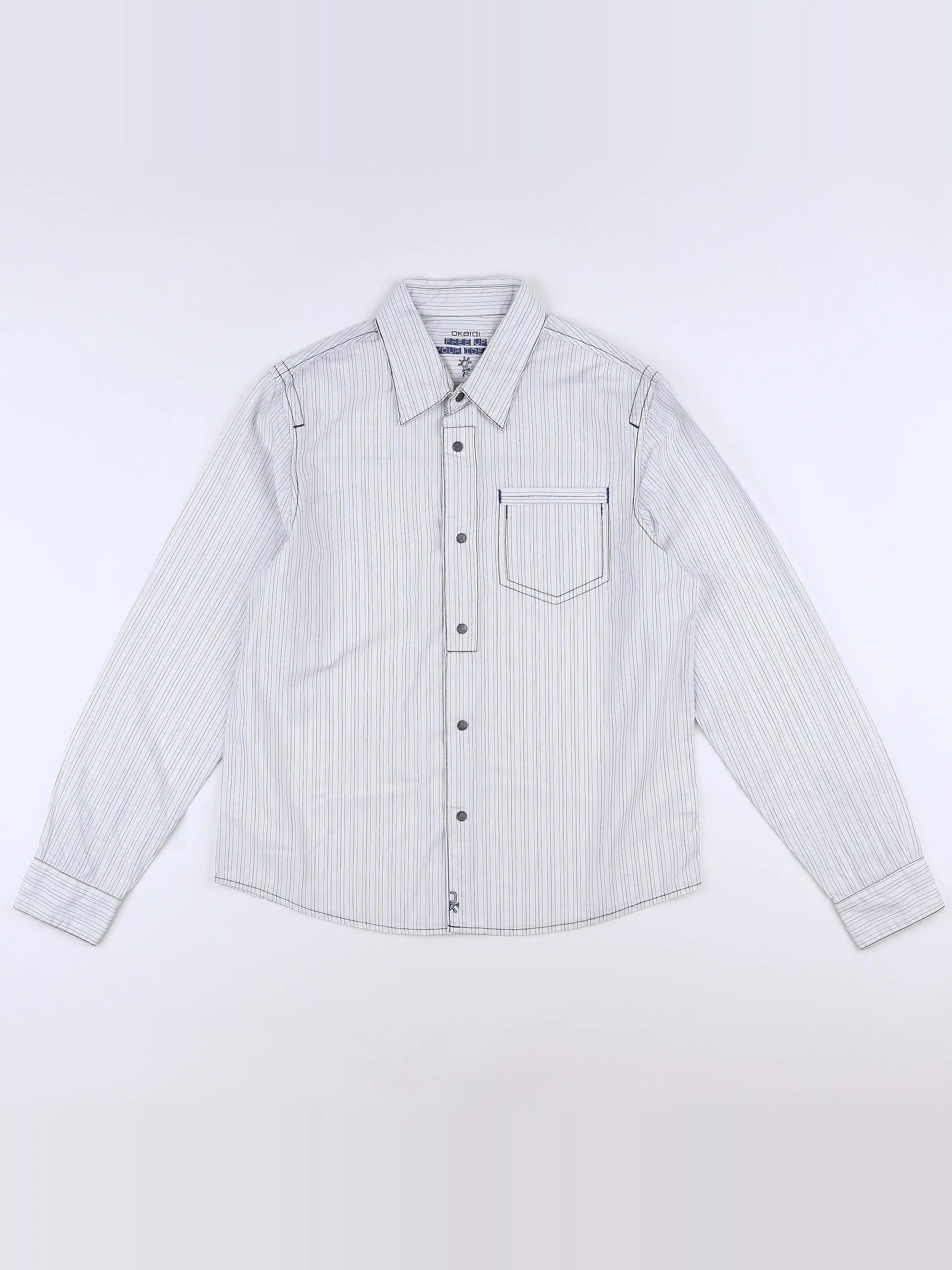 Okaidi - chemise blanc - 14 ans