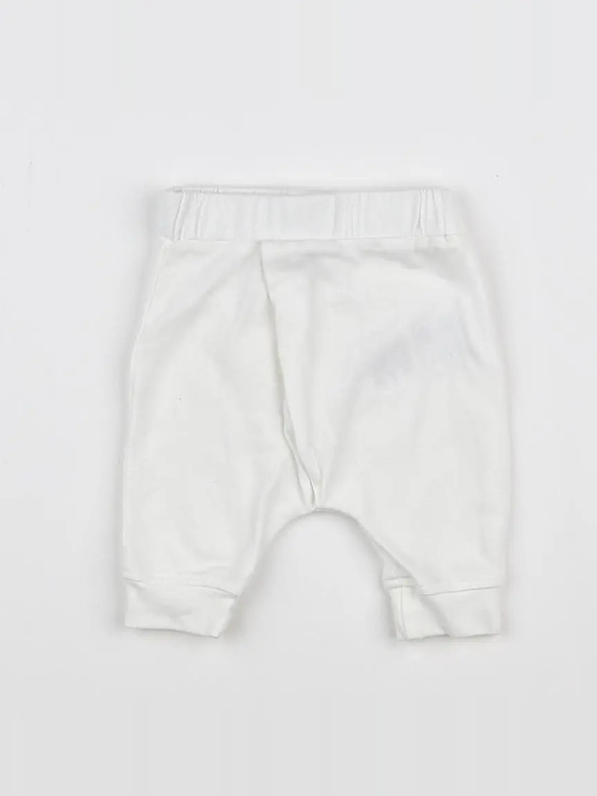 Vertbaudet - legging blanc - 1 mois