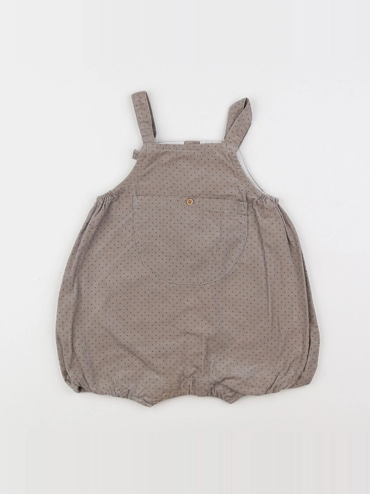 Boutchou - salopette marron, bleu - 12 mois