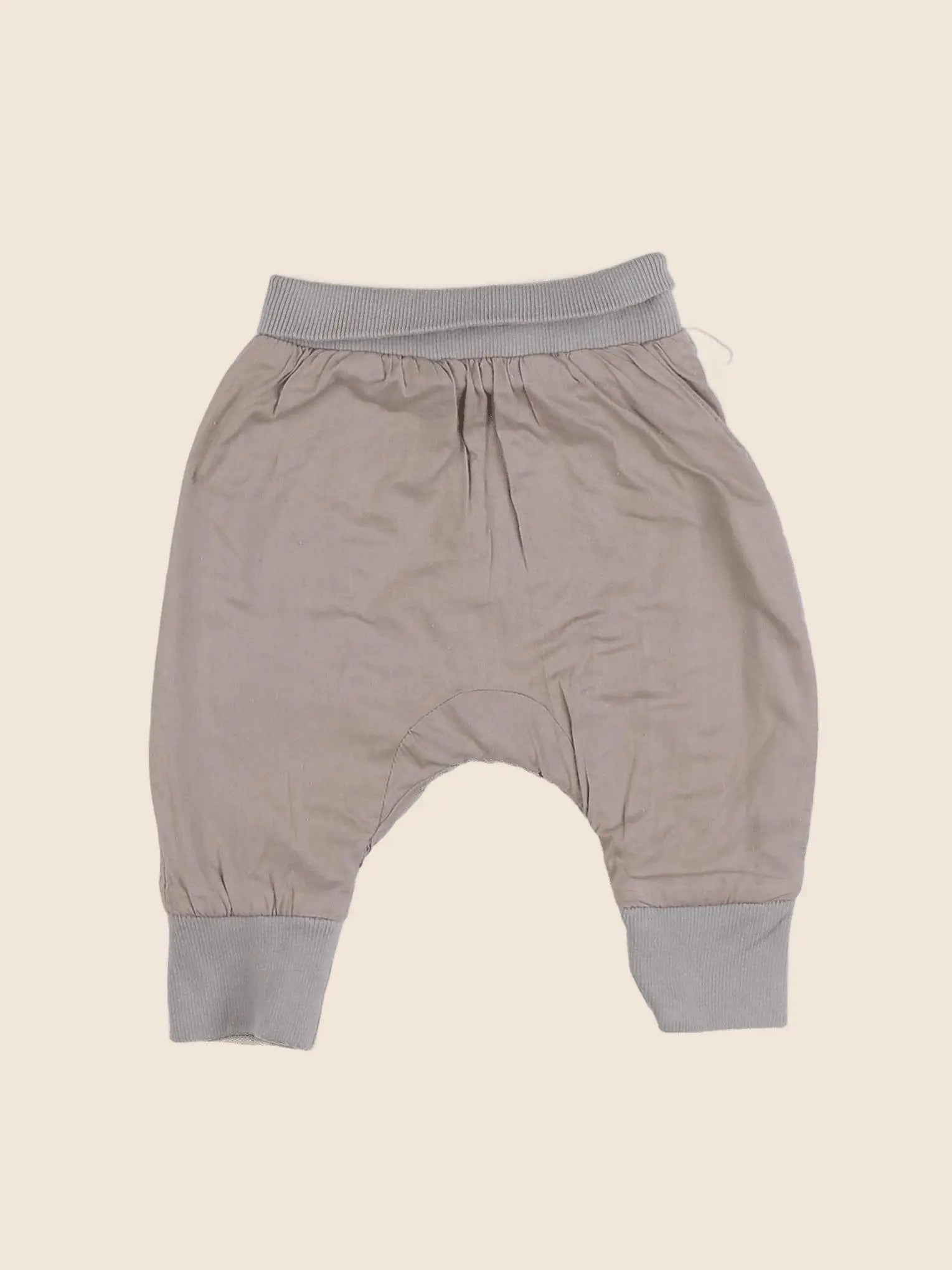 Vertbaudet - sarouel gris - 1 mois