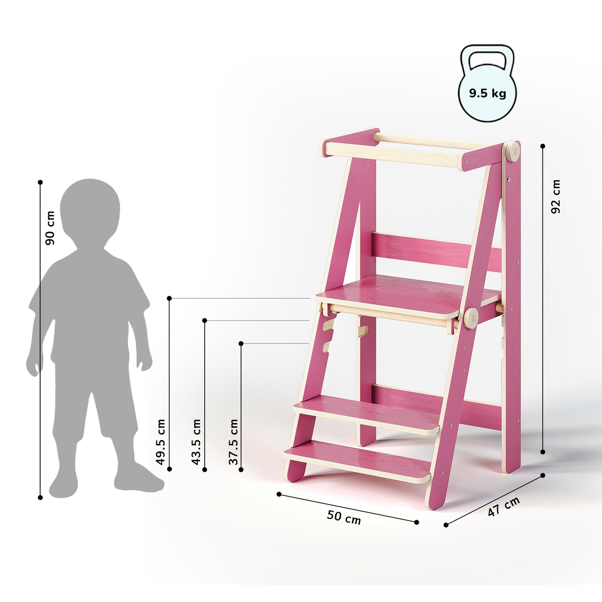 Tour d'observation pliable