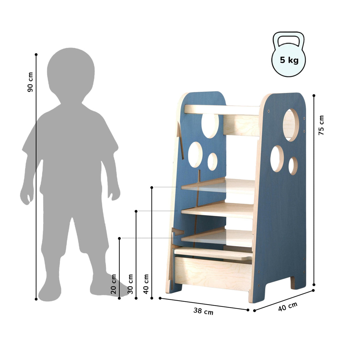 Tour d'observation Montessori 3-en-1