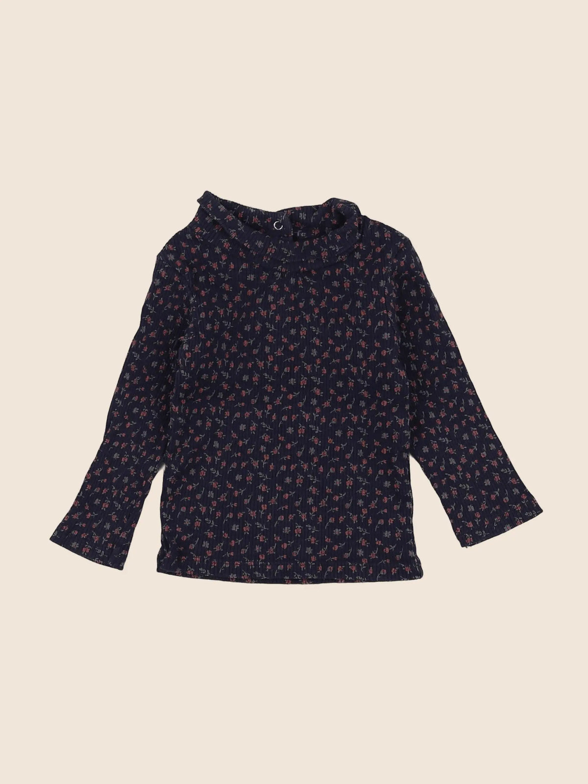 Vertbaudet - tee-shirt bleu - 12 mois