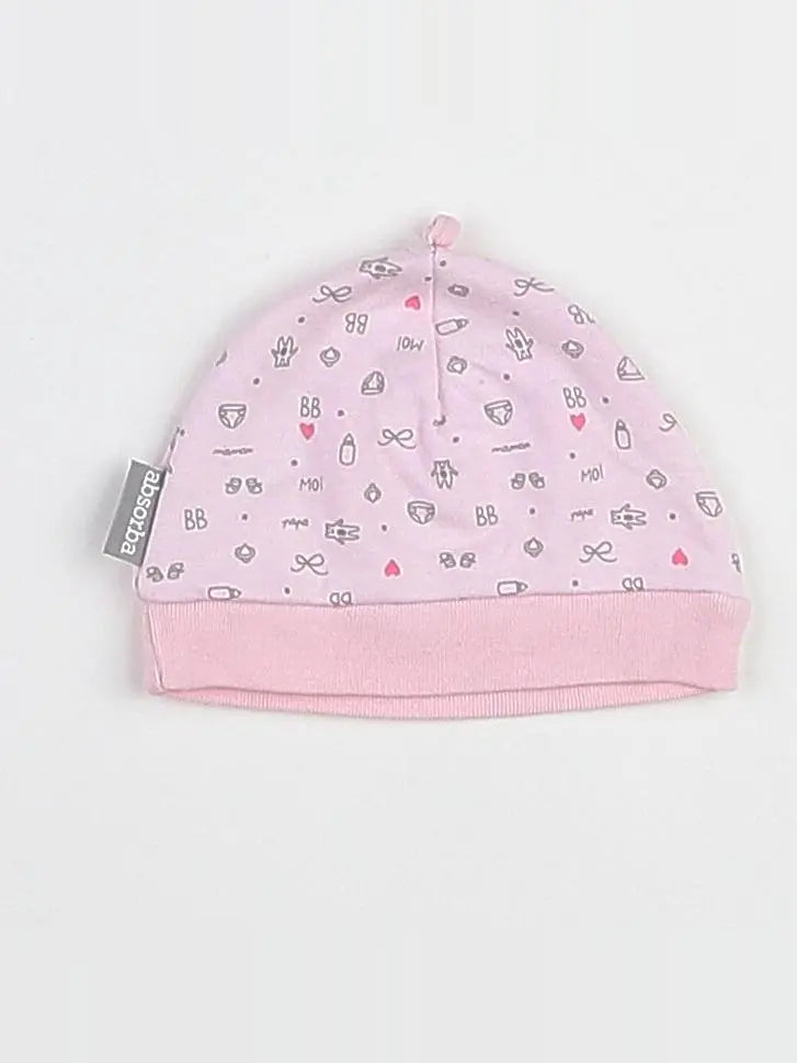 Absorba - bonnet rose - 3 mois