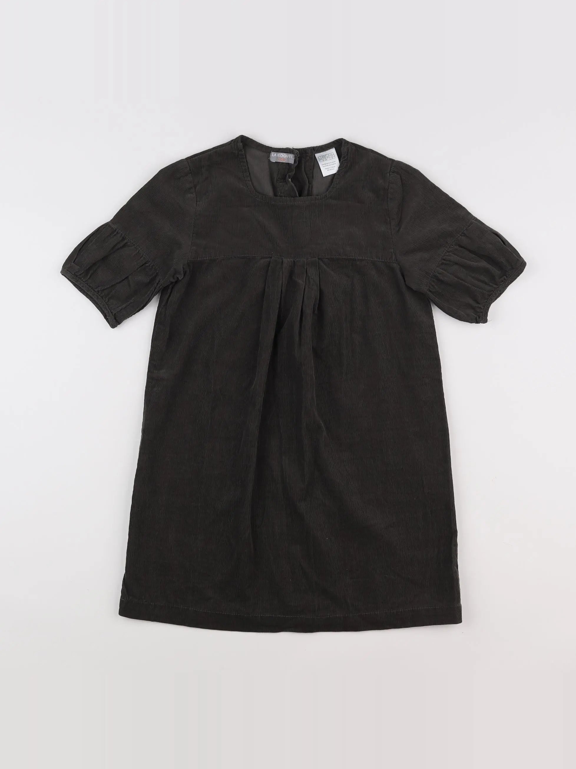 La Redoute - robe taupe - 7 ans