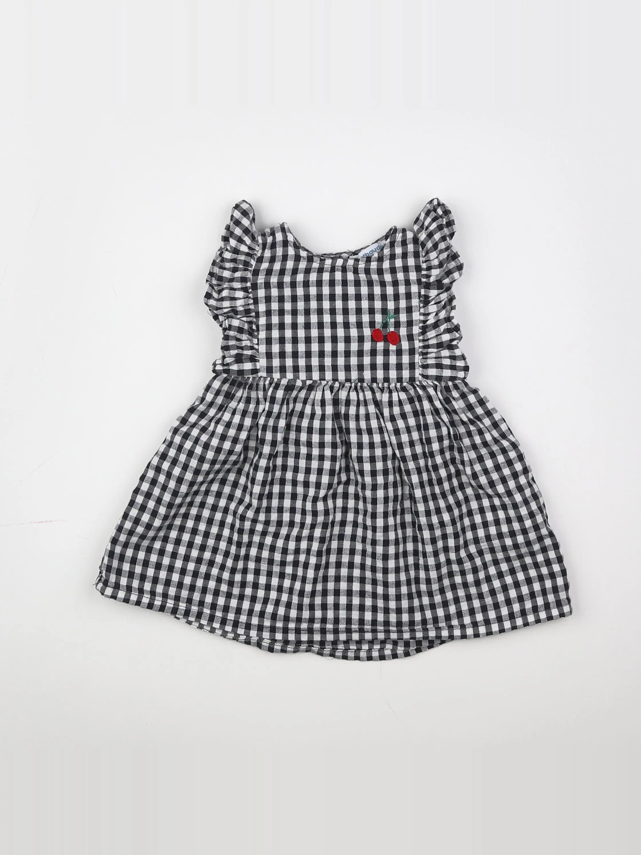 Vertbaudet - robe noir - 9 mois