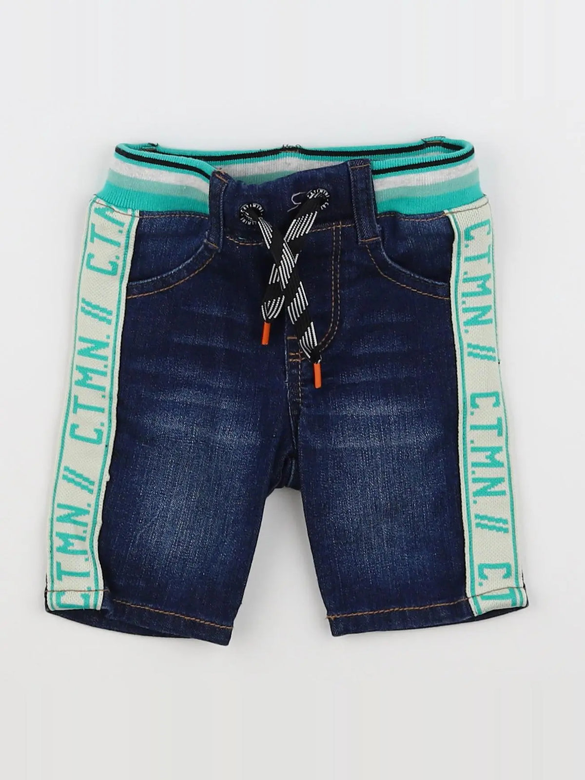 Catimini - short bleu - 6 mois