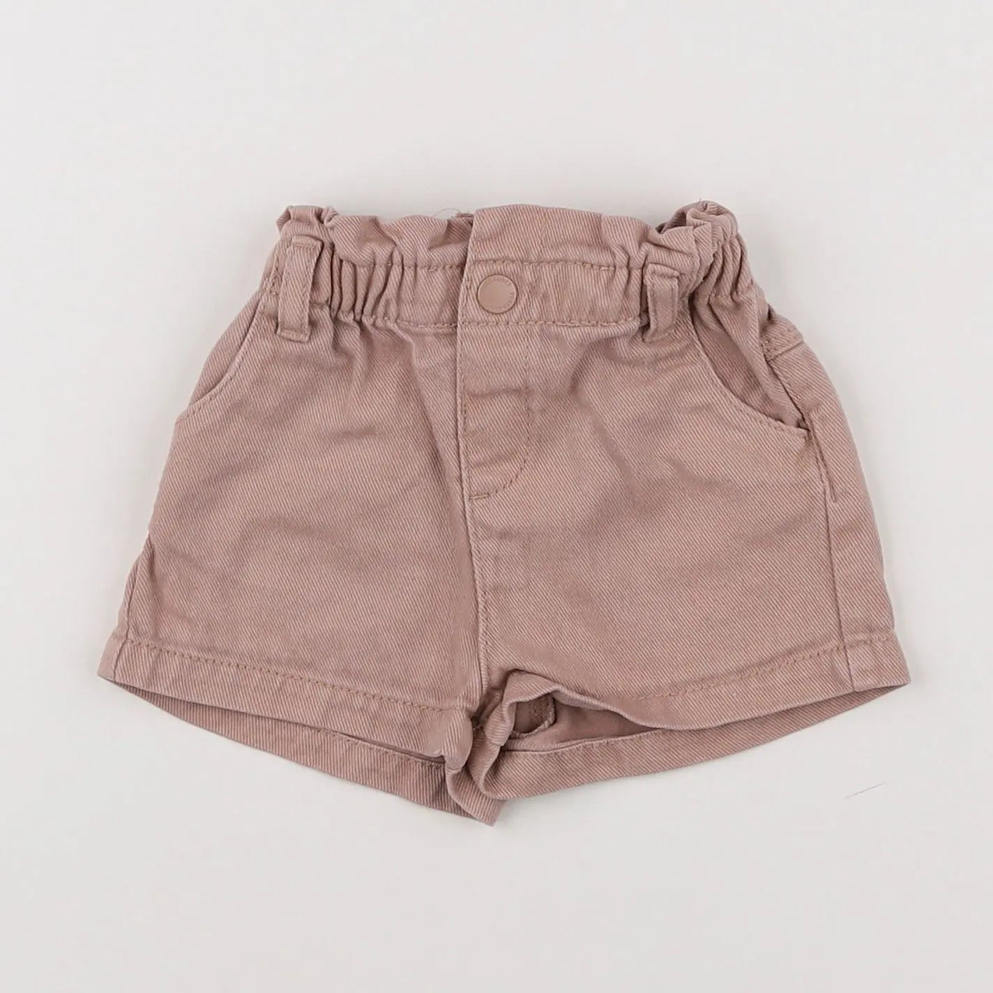 Vertbaudet - short rose - 12 mois