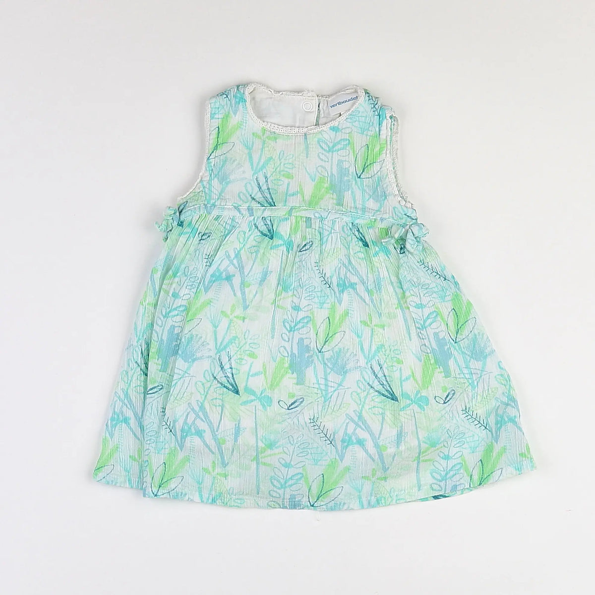 Vertbaudet - robe bleu - 6 mois