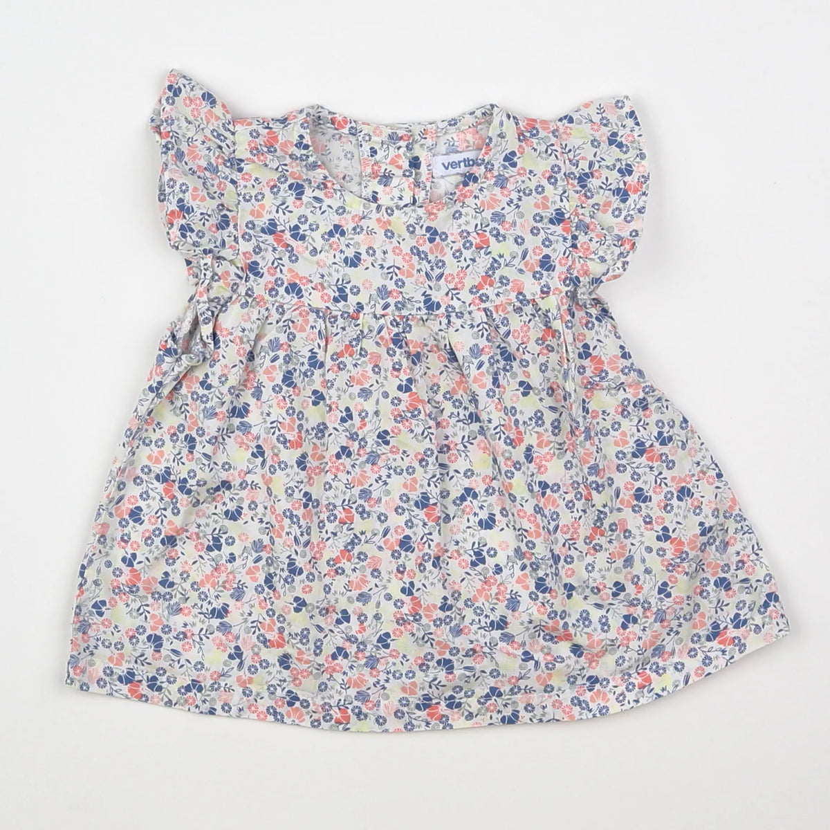 Vertbaudet - blouse multicolore - 9 mois