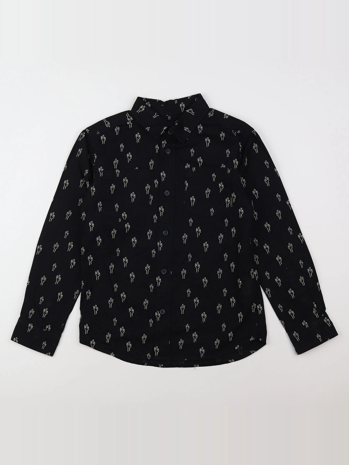 Quicksilver - chemise noir - 8 ans