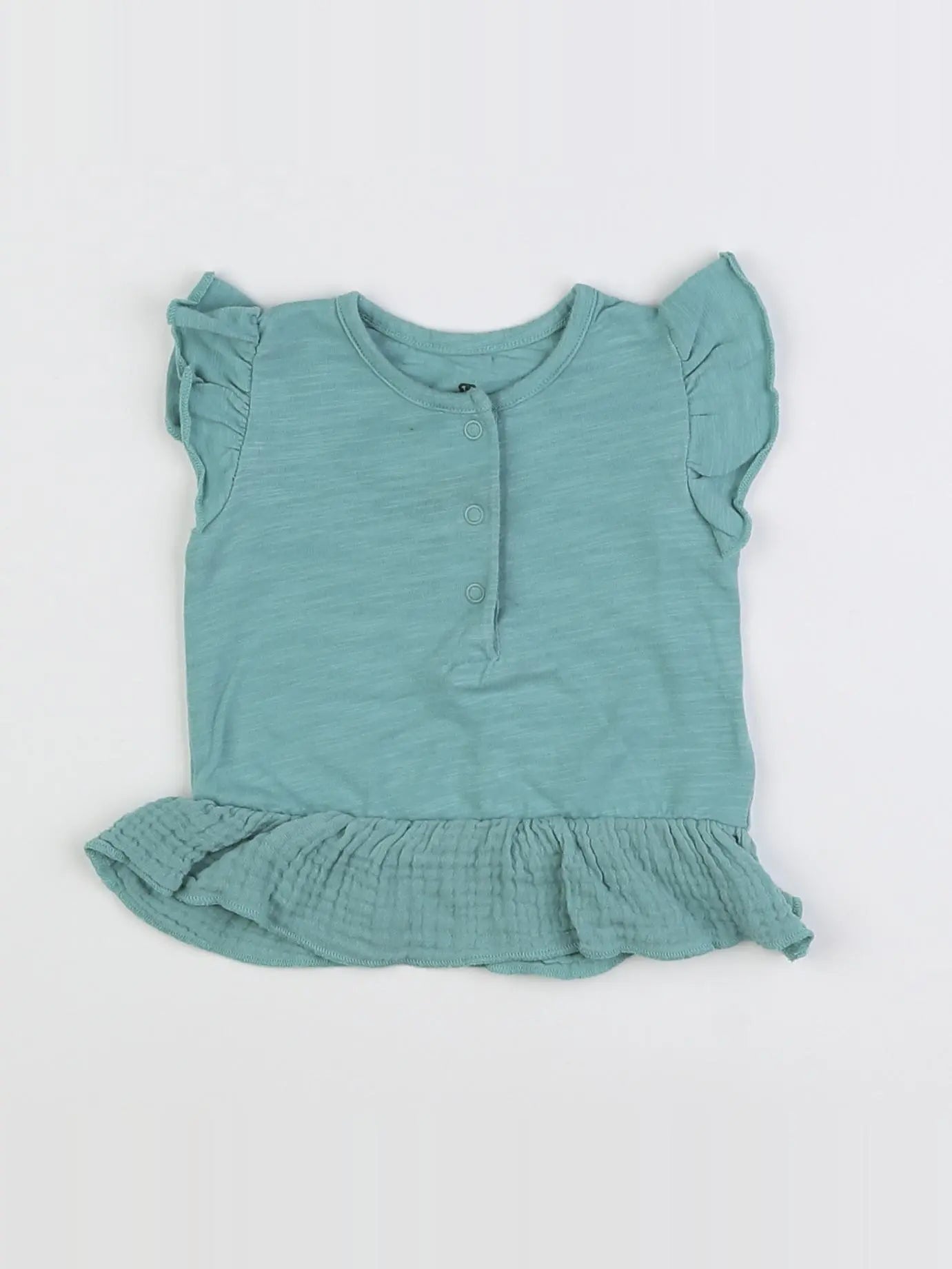 La Redoute - tee-shirt vert - 3 mois
