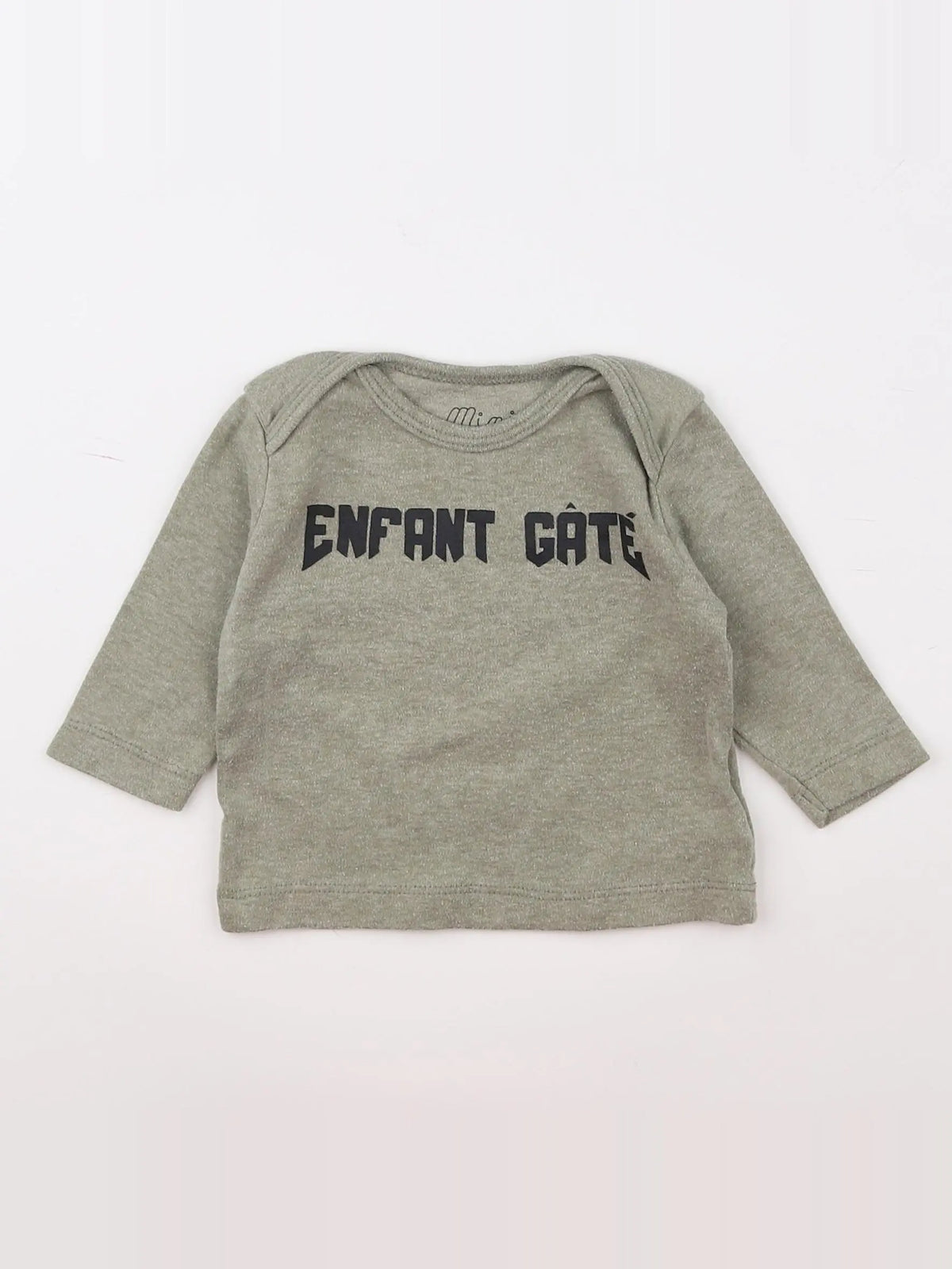 Little Eleven Paris - tee-shirt vert - 3 mois