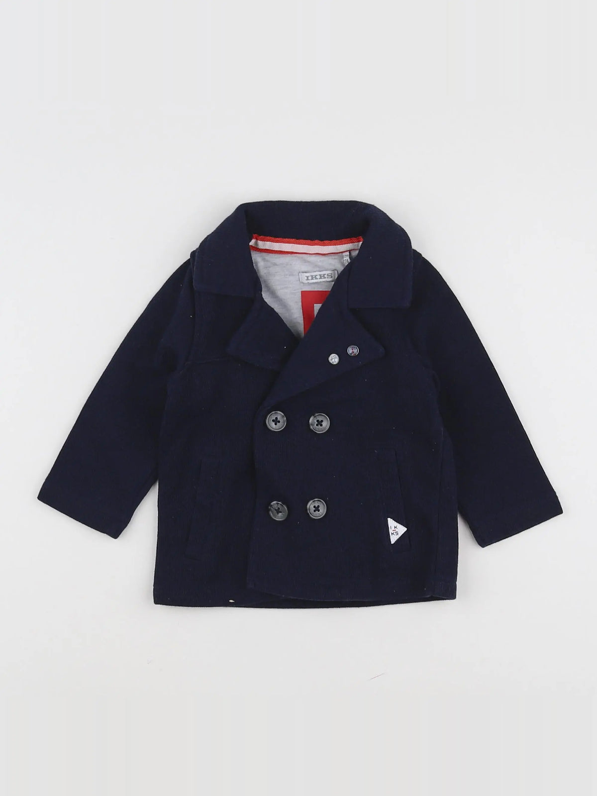 IKKS - veste bleu - 12 mois